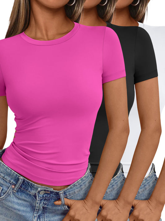 Essential Sculpt Tee 3-Pack