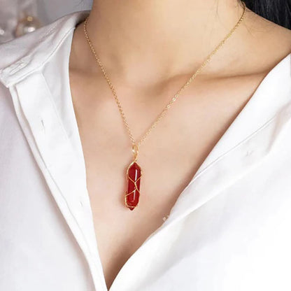 AuraStone™ - Crystal Pendant Necklace