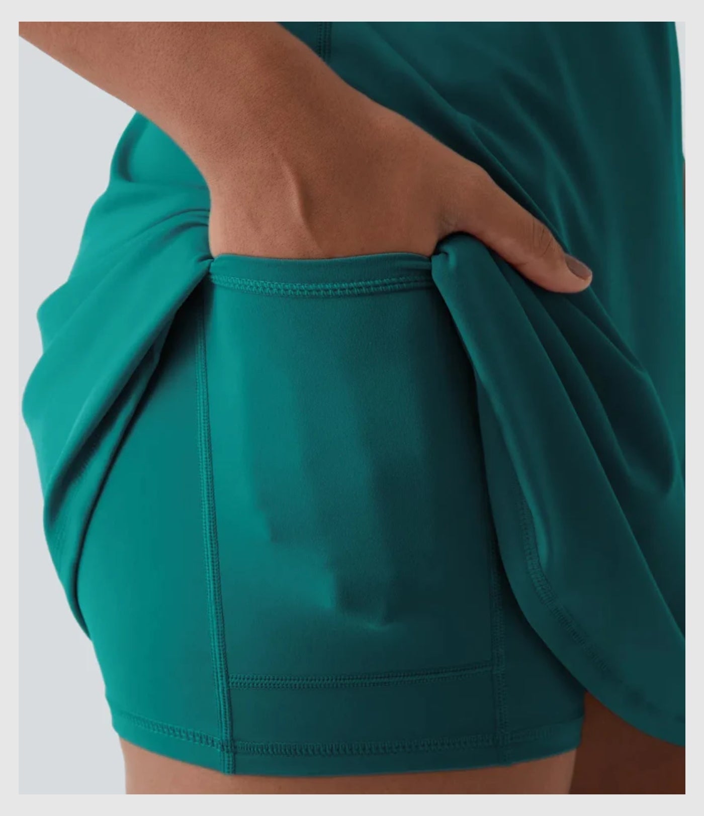 FlexVeil™ Strappy Built-In Active Dress