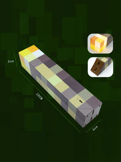 Blockcraft LED Torch Lamp