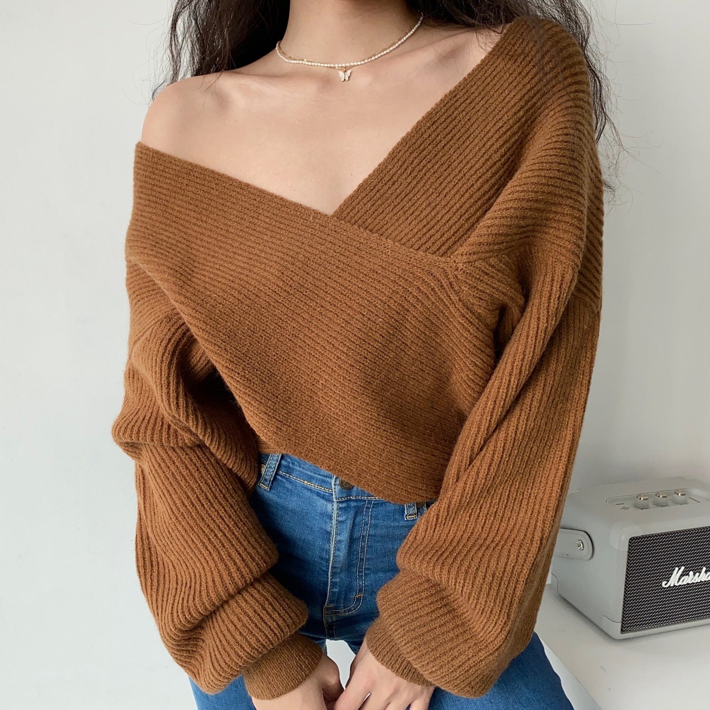 WrapContour™ - Knit Sweater