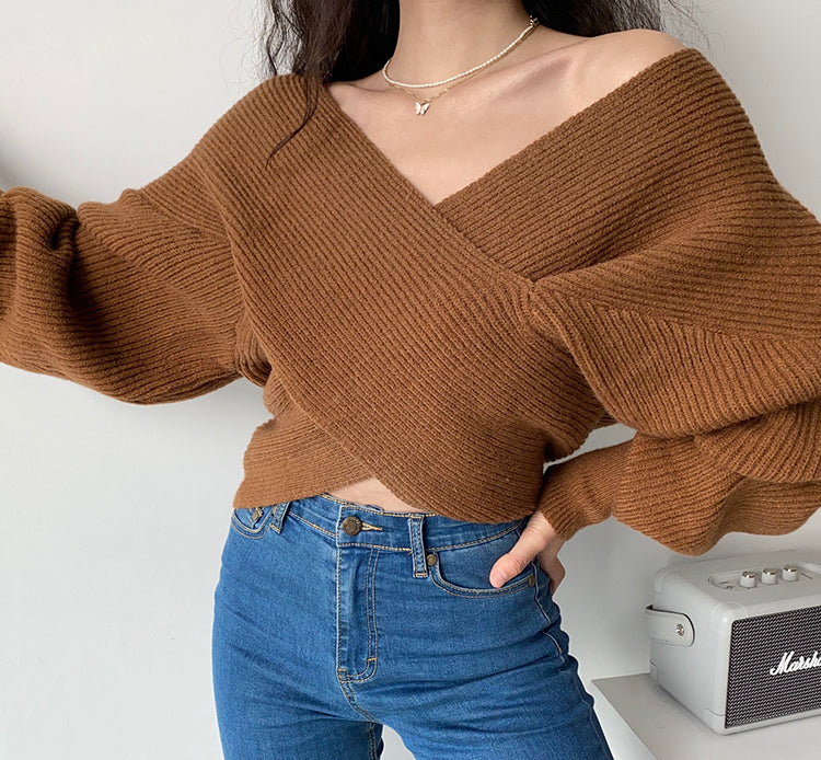 WrapContour™ - Knit Sweater