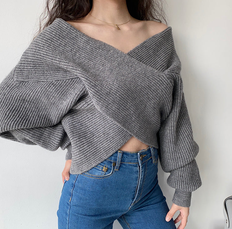 WrapContour™ - Knit Sweater