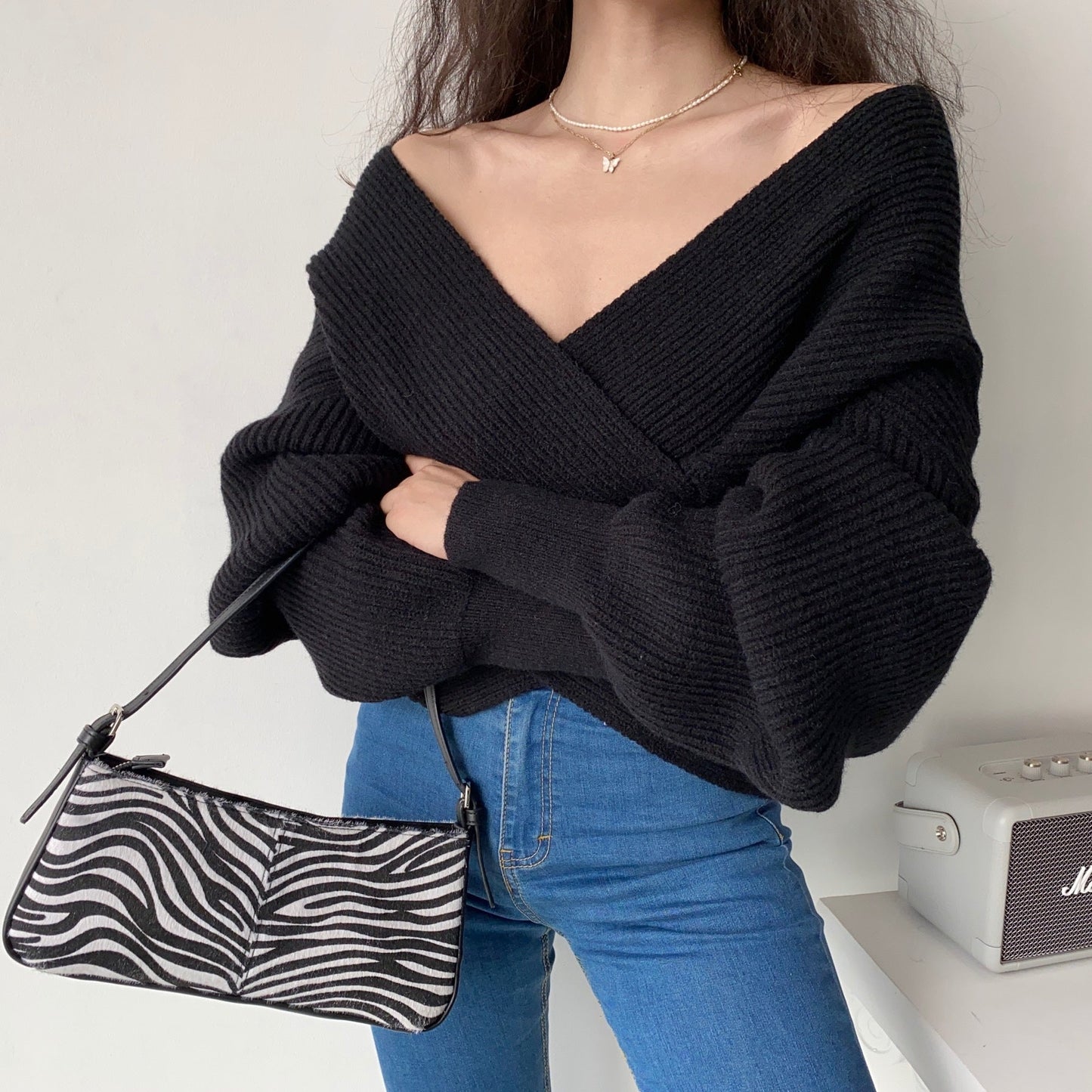 WrapContour™ - Knit Sweater