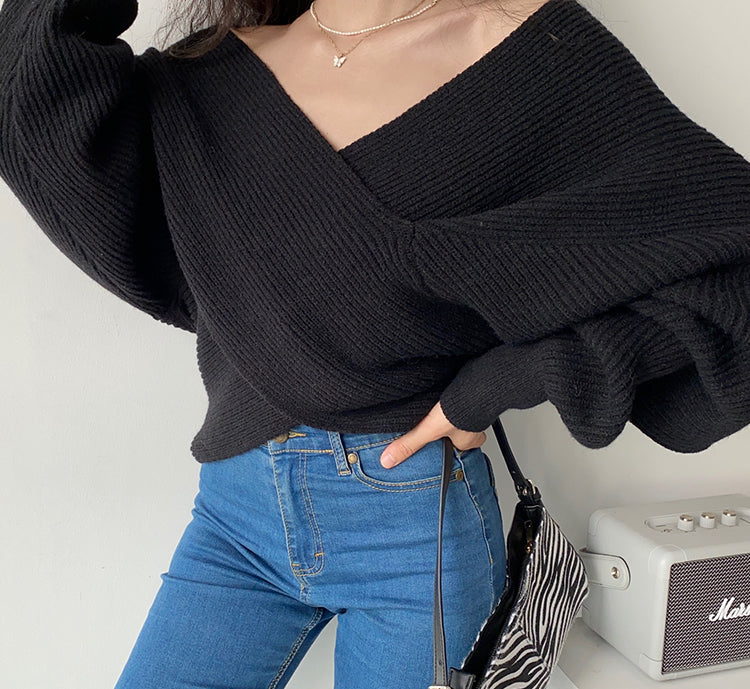 WrapContour™ - Knit Sweater
