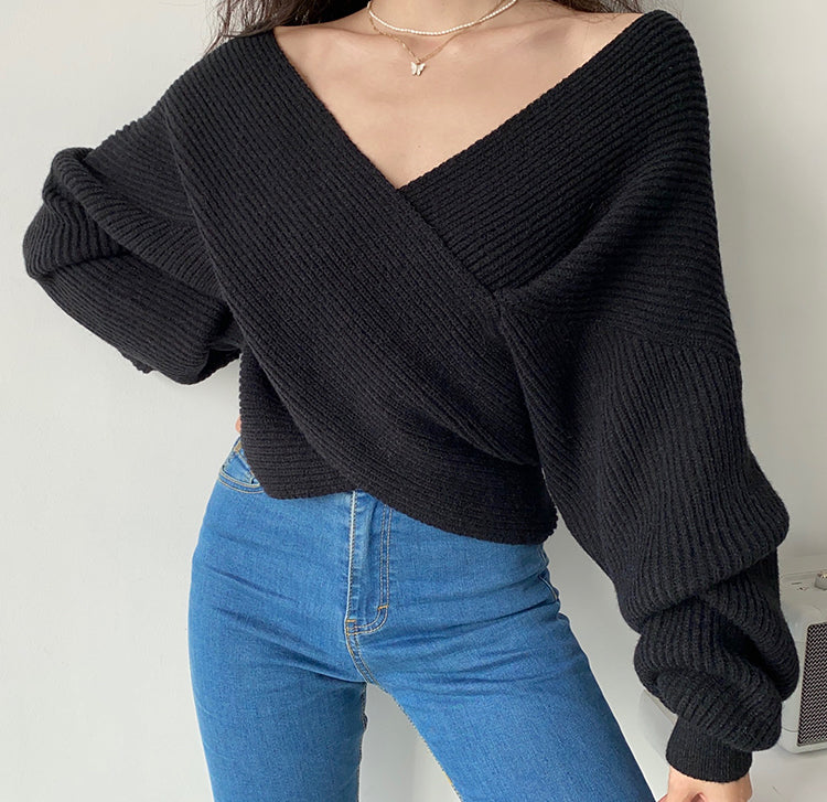WrapContour™ - Knit Sweater