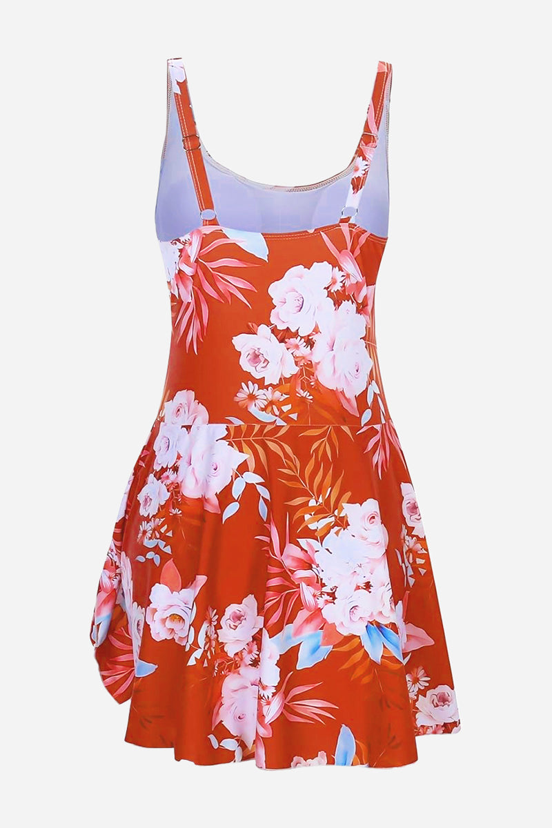 FloraFlow™ - Swim Skirt Set