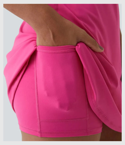 FlexVeil™ Strappy Built-In Active Dress