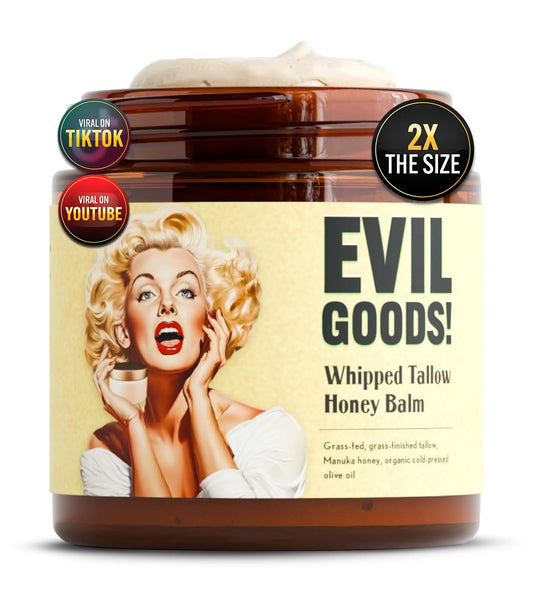 Whipped Tallow & Manuka Honey Balm