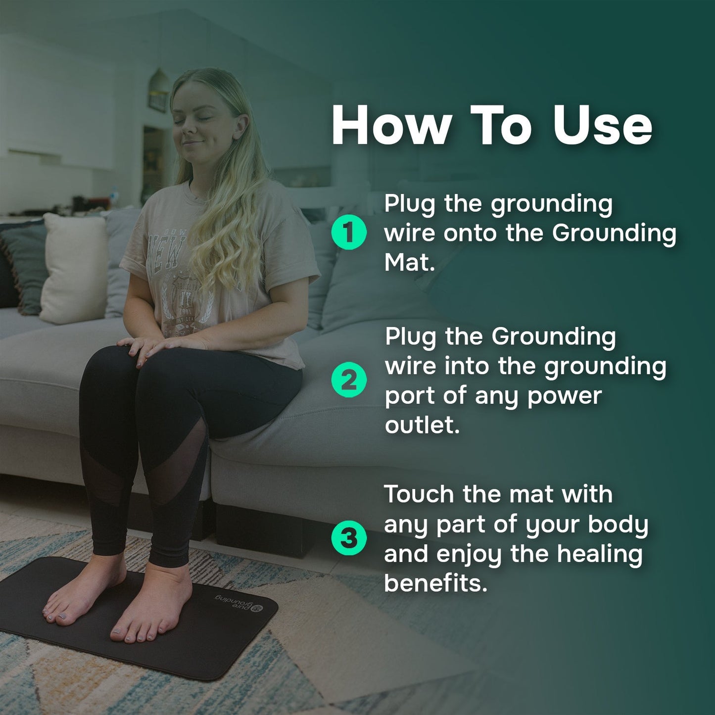 EarthSync™ - Grounding Wellness Mat