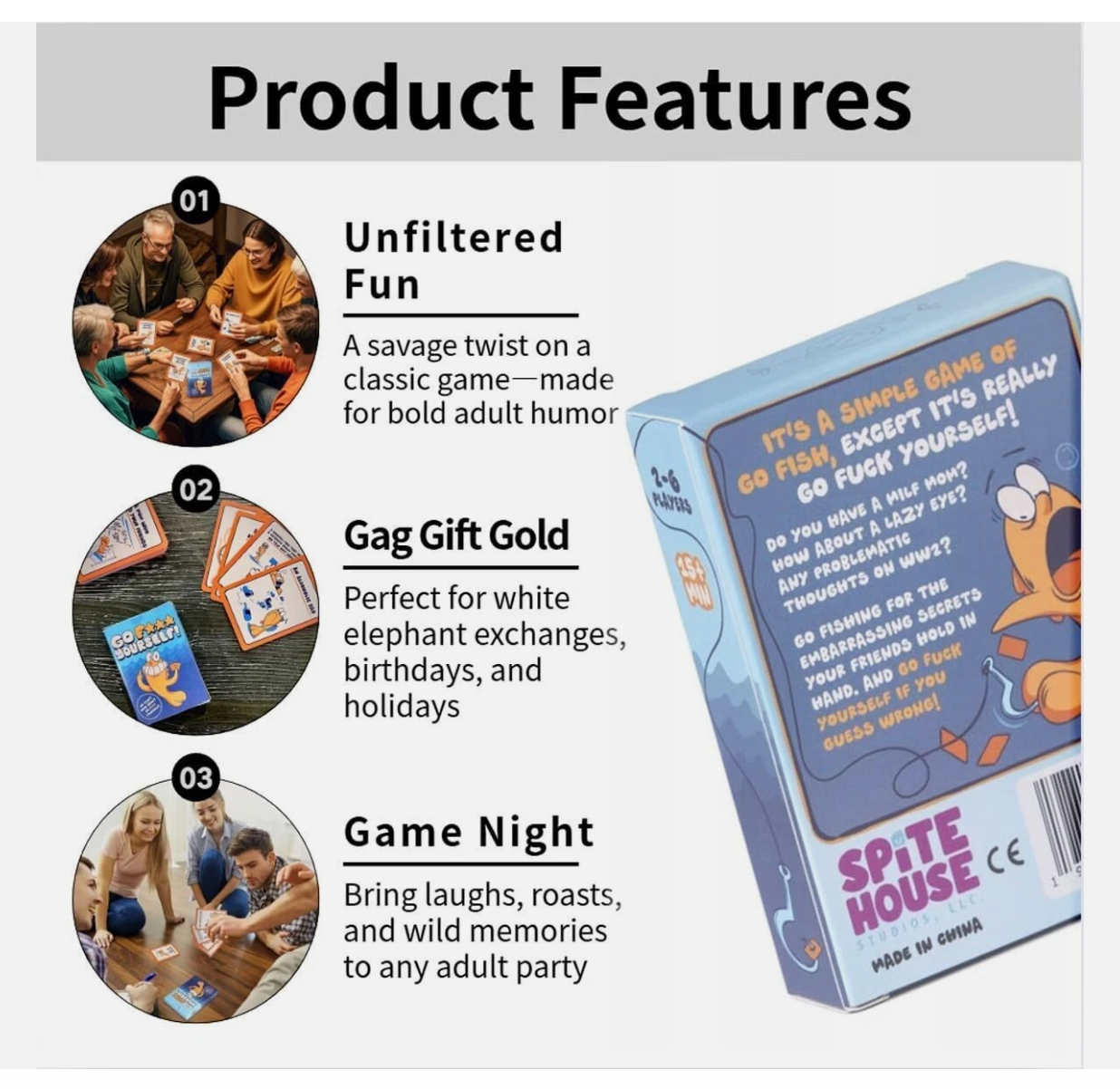 SavageExpose™ Party Card Game