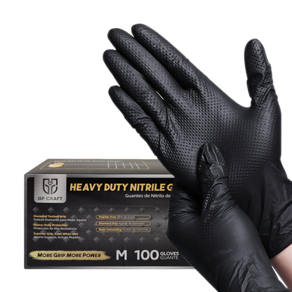 GripShield™ - Diamond Nitrile Gloves