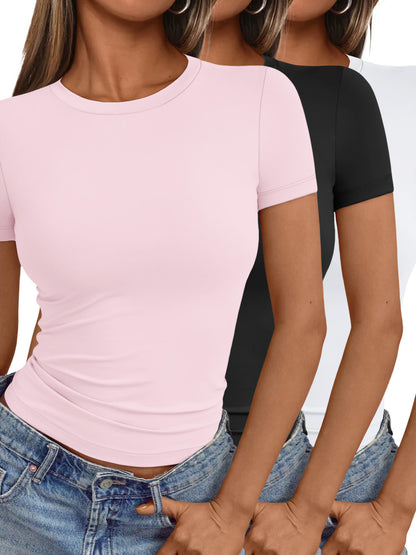 Essential Sculpt Tee 3-Pack