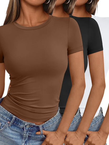 Essential Sculpt Tee 3-Pack