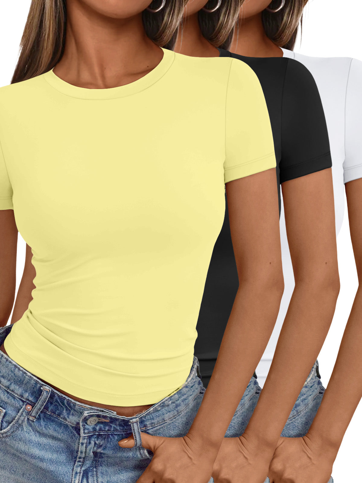 Essential Sculpt Tee 3-Pack