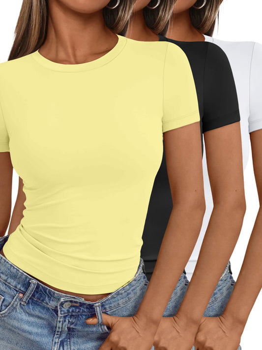 Essential Sculpt Tee 3-Pack