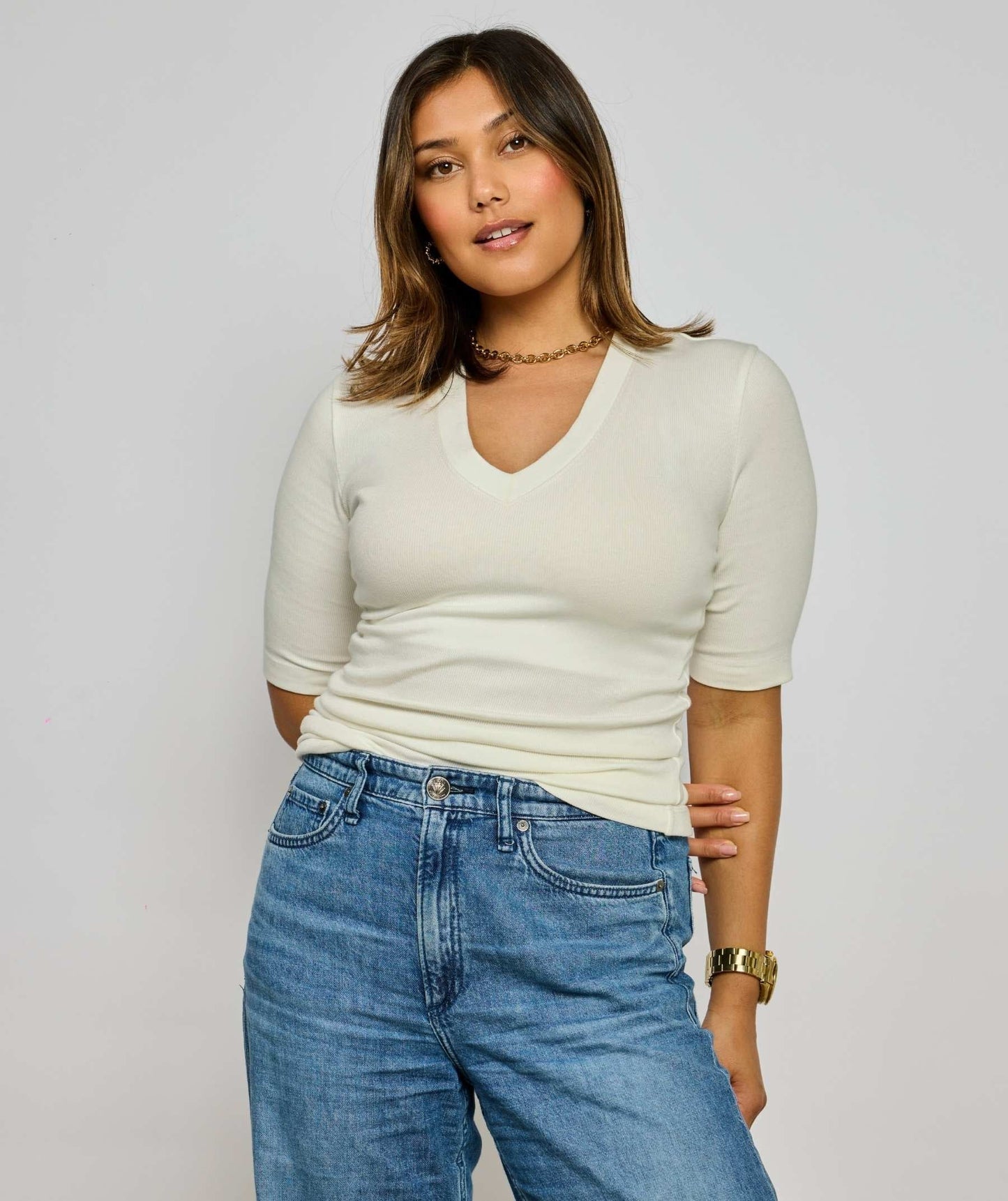 BraFree™ Support Crop Tee