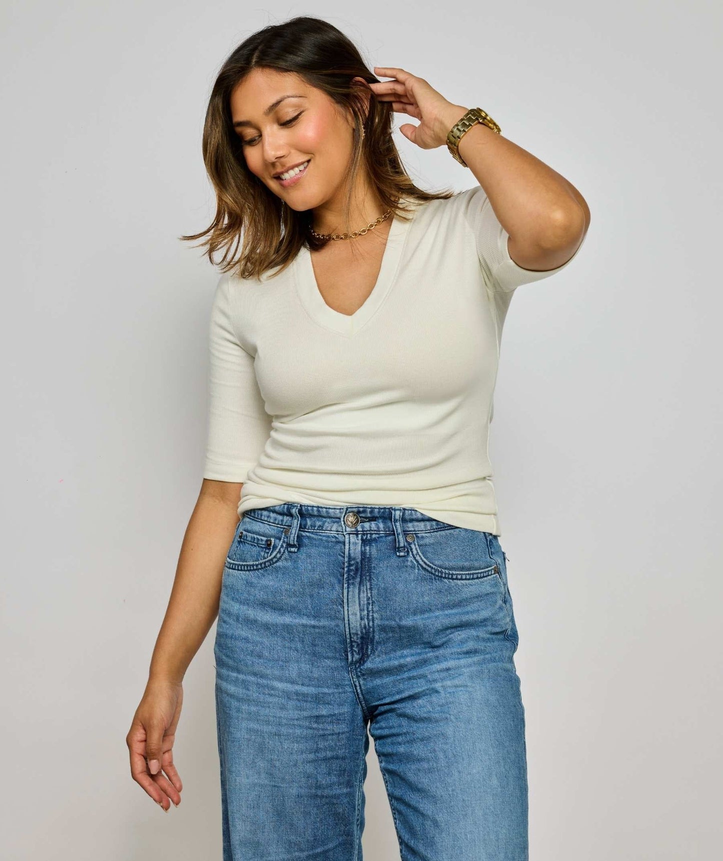 BraFree™ Support Crop Tee