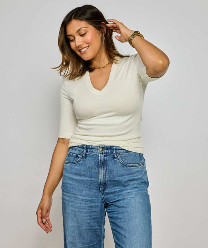 BraFree™ Support Crop Tee