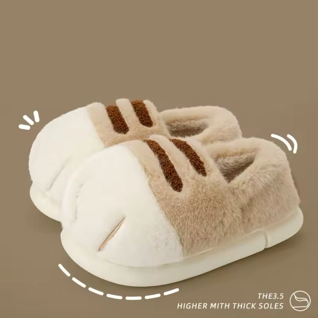 PawLuxe™ - Plush Slippers