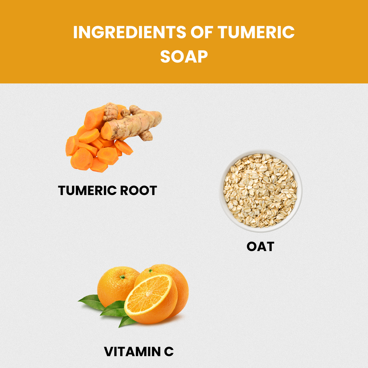 Radiant Tumeric Soap Bar